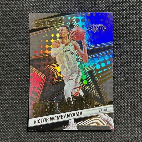2024-25 Panini Revolution - Star Gazing Victor Wembanyama #23 Insert Spurs - Picture 1 of 2